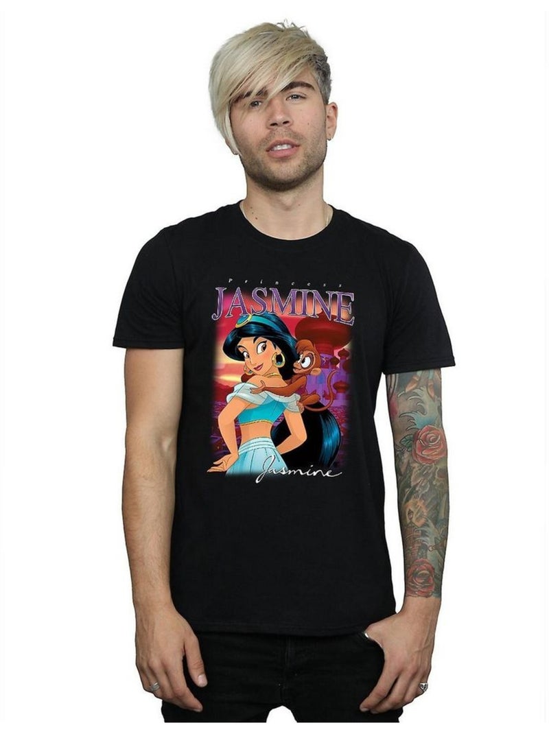 Aladdin - T-shirt (Abu, Jasmine) Noir - Kiabi