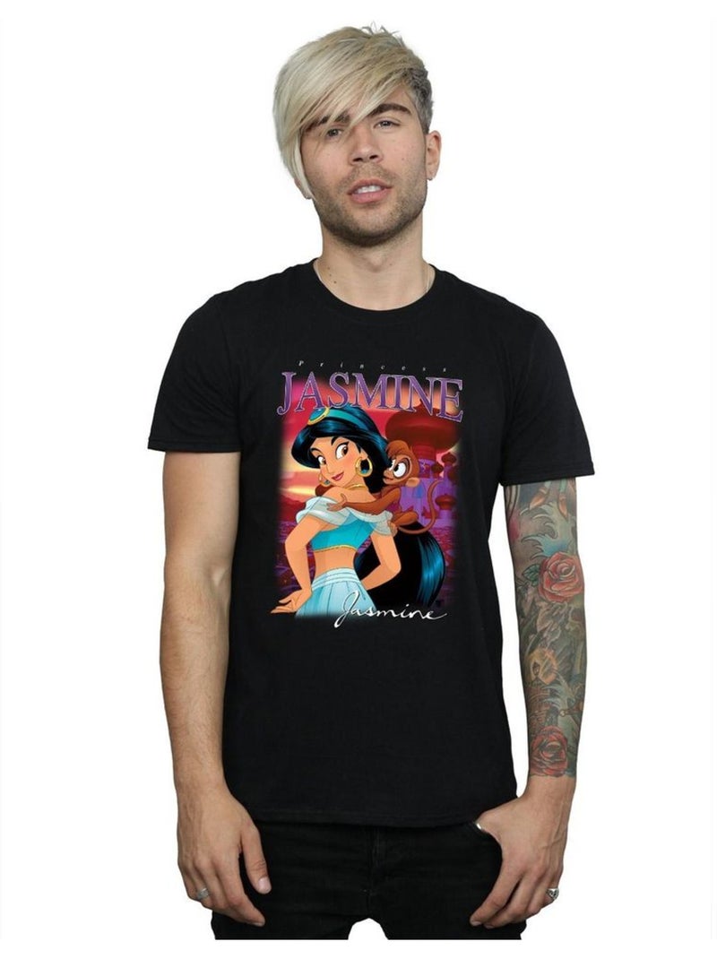 Aladdin - T-shirt (Abu, Jasmine) Noir - Kiabi