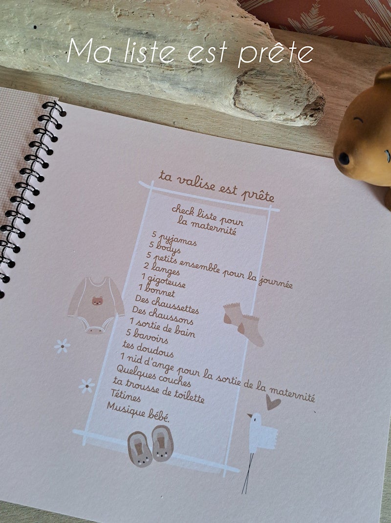 Album de Grossesse - Mon histoire - 54 pages N/A - Kiabi
