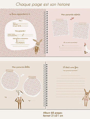 Album de naissance - Mon histoire