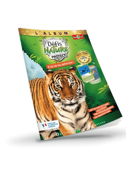 Album Defis nature protect Le tigre du bengal - Kiabi