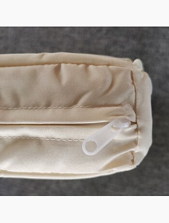 ALDABRA salon de jardin modulable 6 places en résine tressée - gris sombre et beige