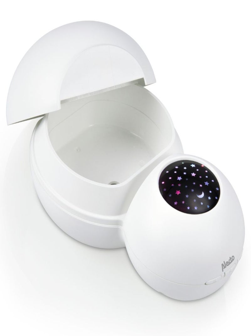 Alecto - Humidificateur et projecteur étoiles Blanc - Kiabi