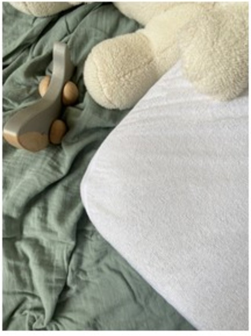 Alèse bébé en éponge absorbante Blanc - Kiabi