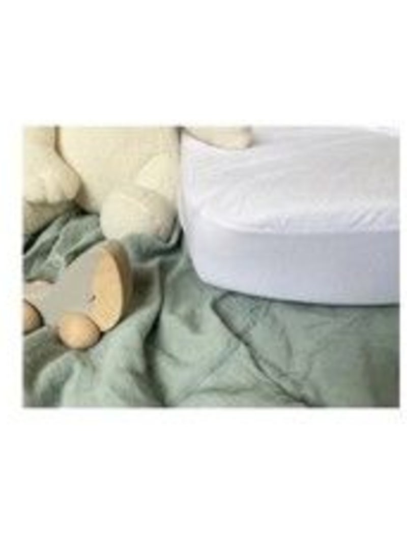 Alèse bébé en éponge absorbante Blanc - Kiabi