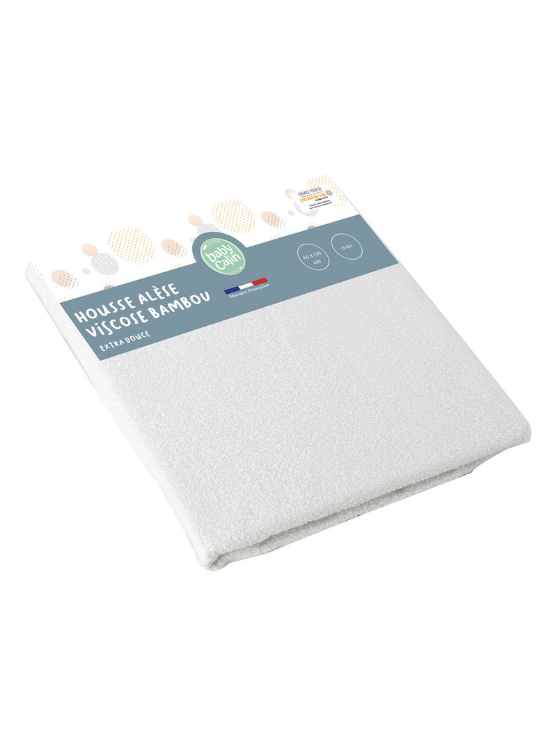 Alèse bébé en viscose de bambou Blanc - Kiabi