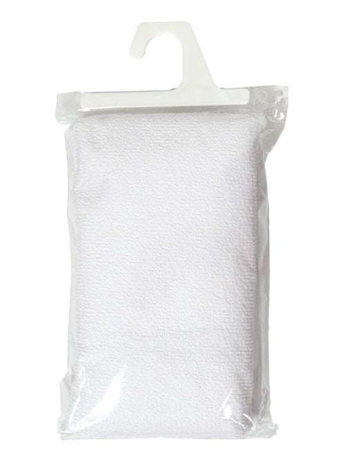 Alèse bébé éponge Zen 40x80cm blanc - Kiabi