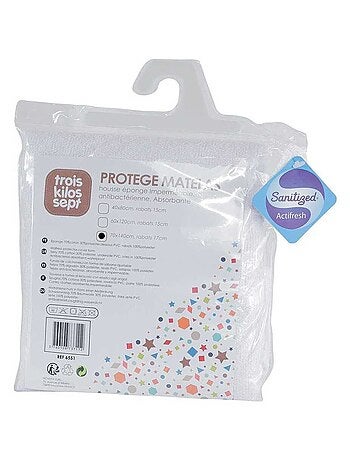 Alèse En Éponge Blanche (70 X 140 Cm)