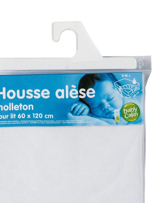 Alèse en molleton 60x120 cm - Kiabi