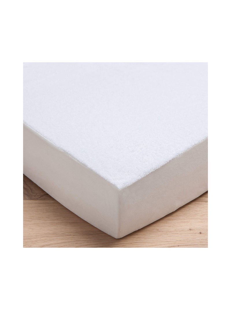 Alèse en viscose pour berceau 40x80 cm - Babycalin Blanc - Kiabi