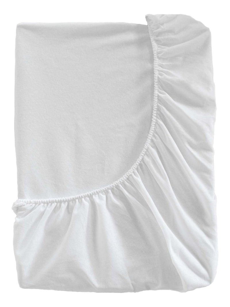 Alèse imperméable Jersey algodón "Happyfriday" Blanc - Kiabi