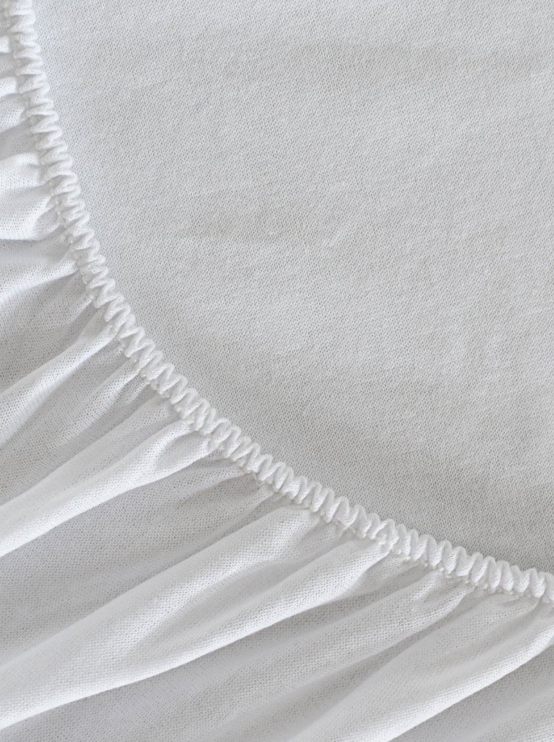 Alèse imperméable Jersey algodón "Happyfriday" Blanc - Kiabi