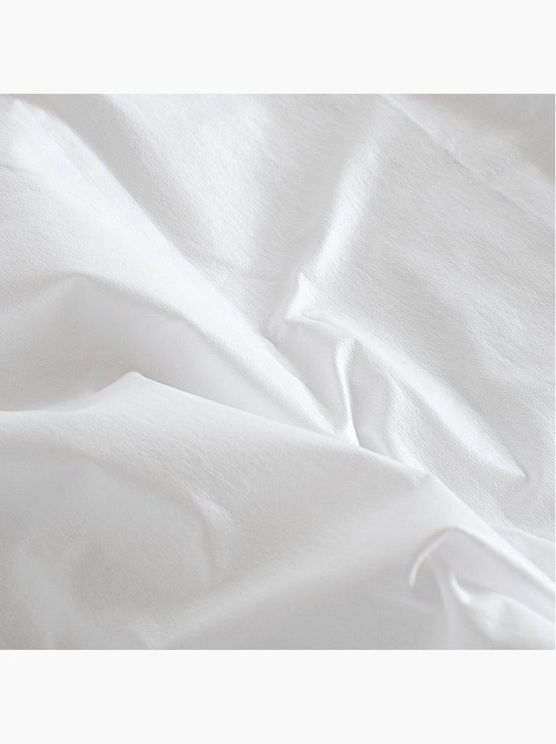 Alèse imperméable Jersey algodón "Happyfriday" Blanc - Kiabi