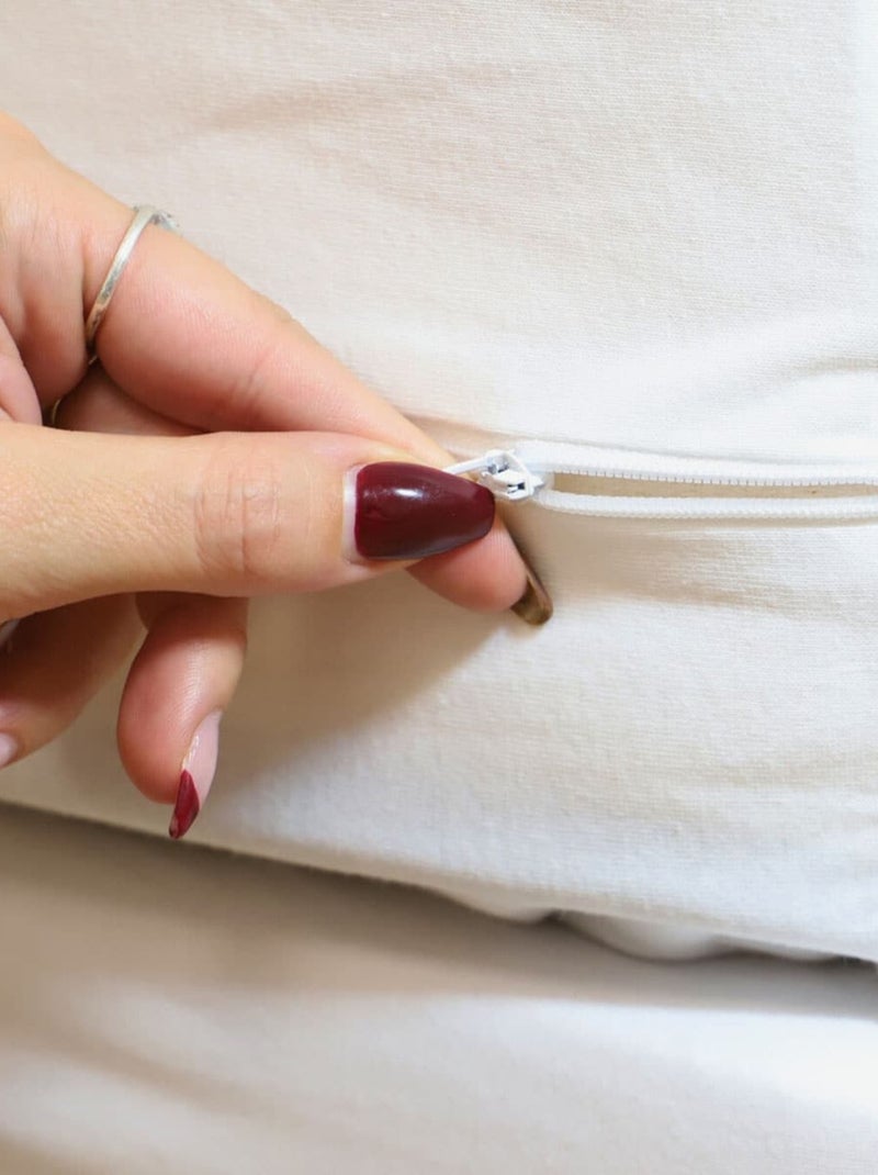 Alèse protège matelas imperméable enduction respirante INTEGRAL Blanc - Kiabi