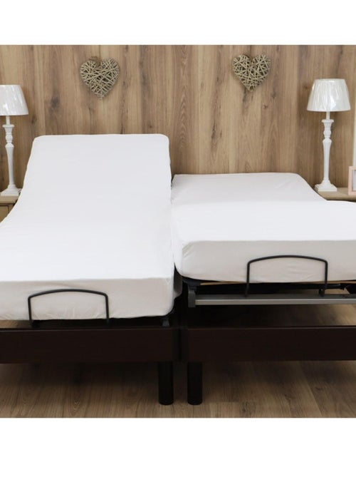 Alèse protège matelas imperméable enduction respirante lit électrique SILENCE - Kiabi