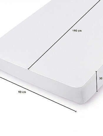 Alèse, protège matelas imperméable et respirant - Coton et TPU - Monsieur Bébé