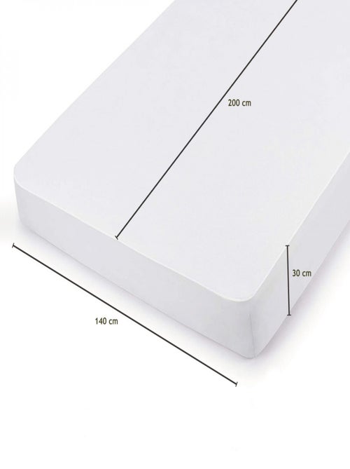 Alèse, protège matelas imperméable et respirant - Coton et TPU - Vivezen - Kiabi