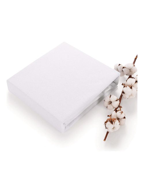 Alèse, protège matelas imperméable et respirant - Coton et TPU - Vivezen - Kiabi