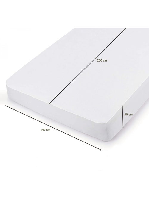 Alèse, protège matelas imperméable et respirant - Coton et TPU - Vivezen - Kiabi