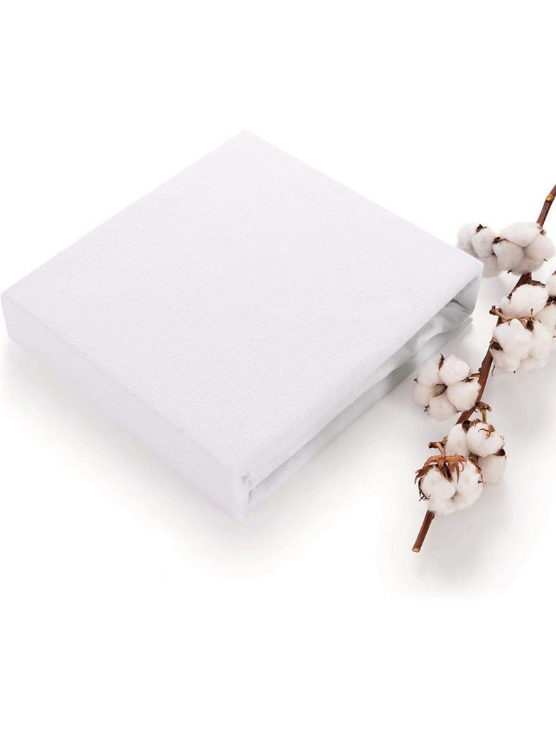 Alèse, protège matelas imperméable et respirant - Coton et TPU - Vivezen Blanc - Kiabi
