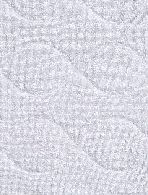 Alèse en coton bio lit bébé - Blanc - Kiabi - 16.95€