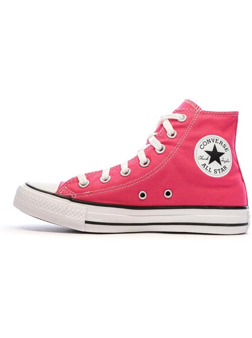 All Star Baskets montante Fuchsia FemmeHomme Converse - Kiabi All Star Baskets montante Fuchsia FemmeHomme Converse - Kiabi