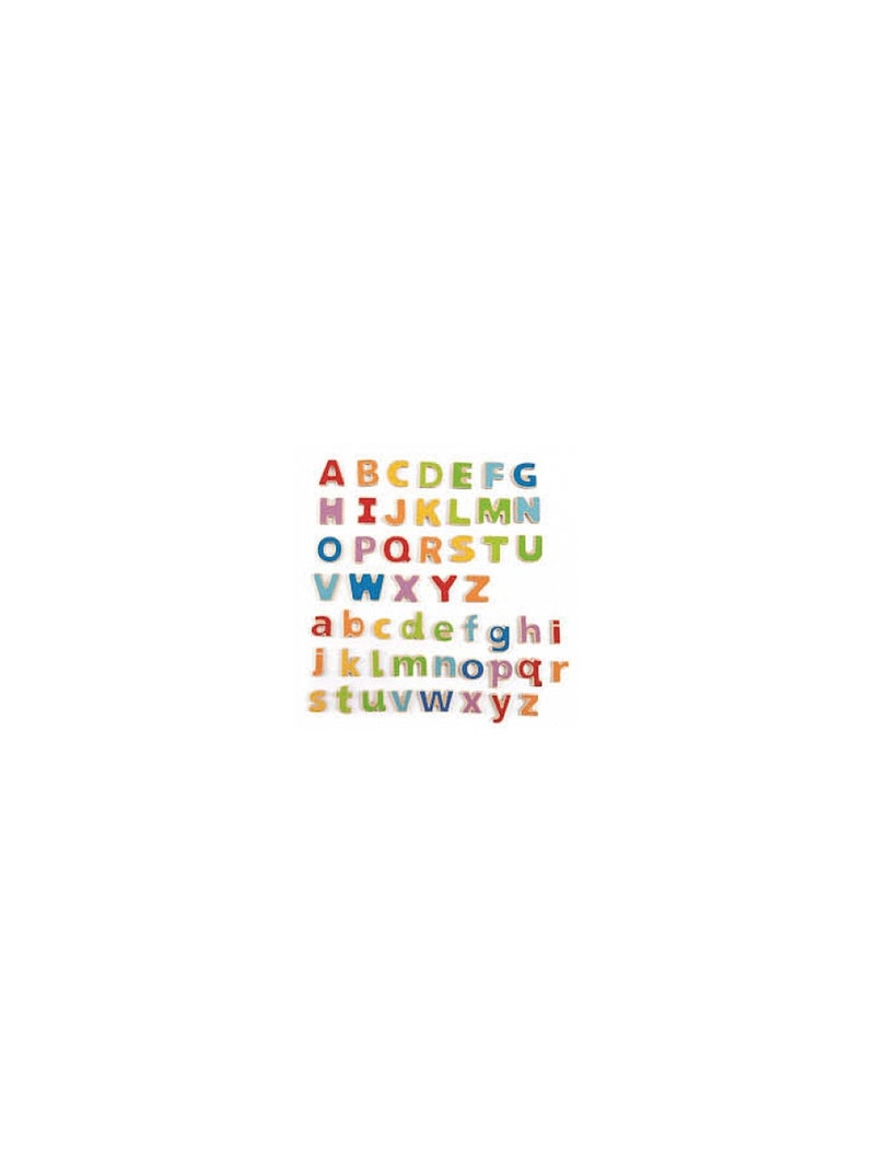 Alphabet magnétique Lettres Colorées N/A - Kiabi
