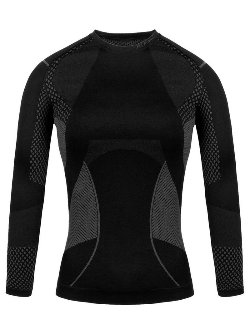 Alpinus - Ensemble thermique GT43253 Gris Noir - Kiabi