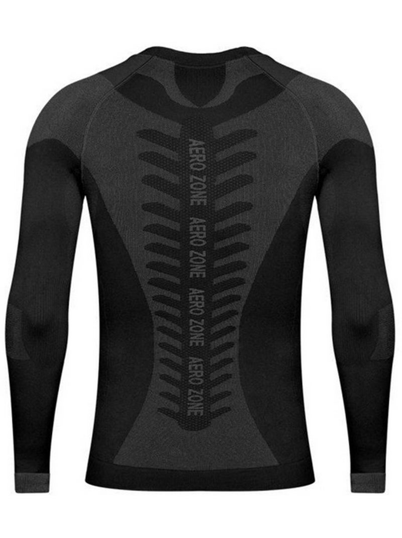 Alpinus - Haut thermique TACTICAL Noir Gris - Kiabi
