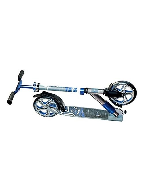 Aluminium Trottinette Deluxe 205 mm gris-Bleu - Kiabi Aluminium Trottinette Deluxe 205 mm gris-Bleu - Kiabi