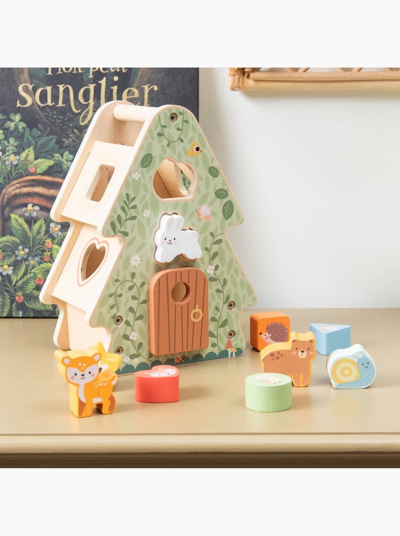 Amadeus les petits - boîte à formes forêt Vert - Kiabi