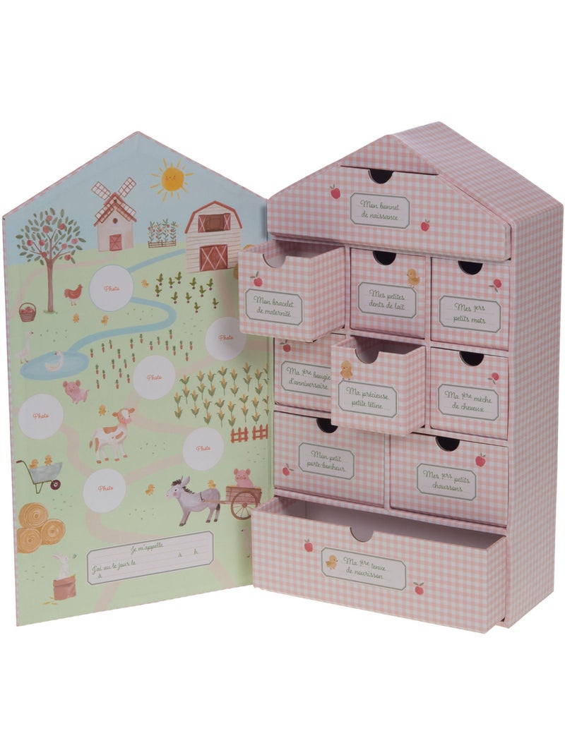 Amadeus les petits - coffret boîte à trésors Rose - Kiabi