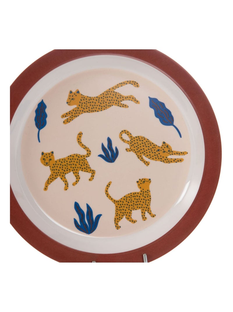 Amadeus Les Petits - Coffret repas Liam dans la savane (5 pièces) Marron - Kiabi