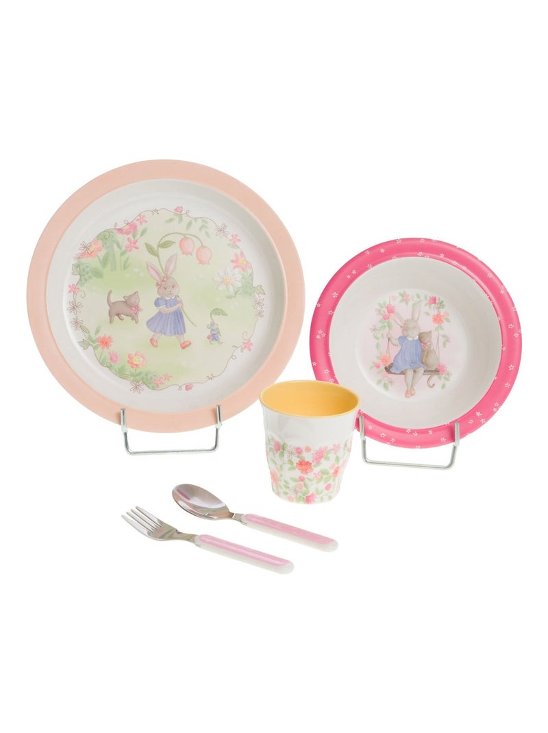 Amadeus Les Petits - Coffret repas Rose - Kiabi