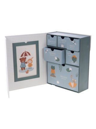 Amadeus Les Petits - Coffret souvenirs naissance ourson Gaston