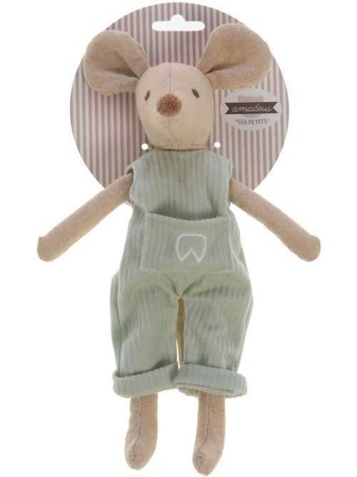 Amadeus les petits - peluche petite souris des dents - Kiabi