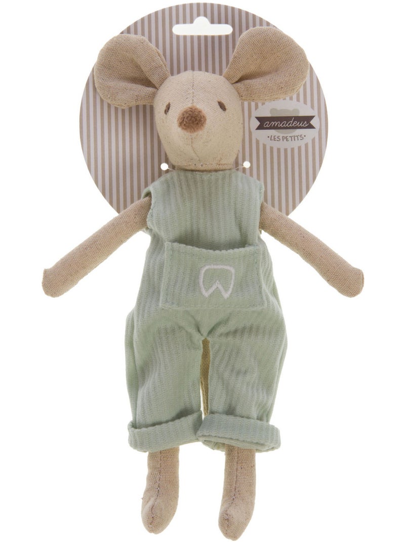 Amadeus les petits - peluche petite souris des dents Vert - Kiabi