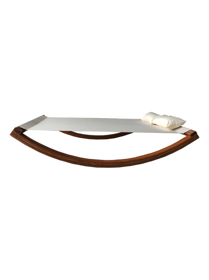 Amadora - Hamac 2 places à bascule Beige - Kiabi