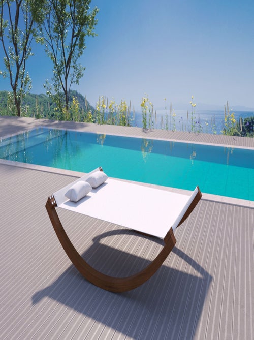 AMADORA Hamac à bascule 2 personnes en bois beige - Kiabi