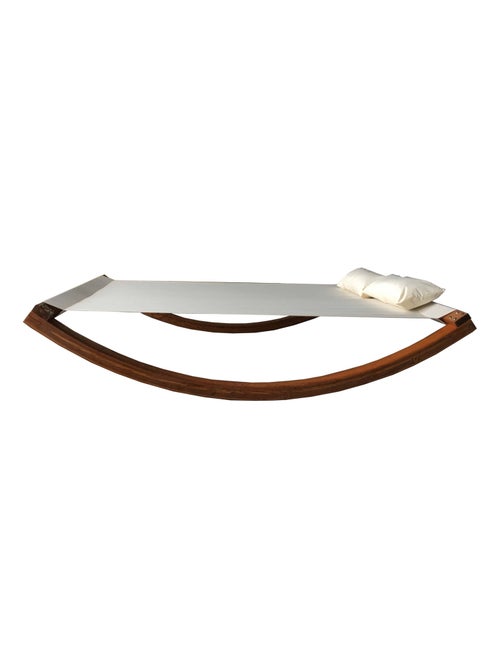 AMADORA Hamac à bascule 2 personnes en bois beige - Kiabi