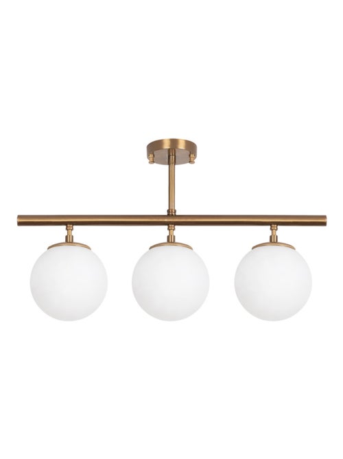 AMBRE Plafonnier vintage - 3 lampes - Kiabi