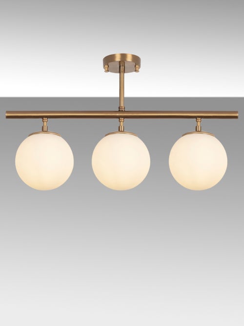 AMBRE Plafonnier vintage - 3 lampes - Kiabi