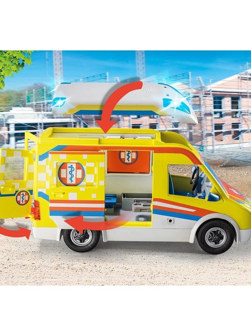 Ambulance avec effets lumineux et sonore - Kiabi