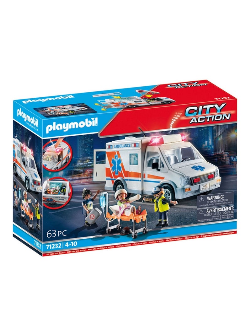 Ambulance avec sons et lumières N/A - Kiabi