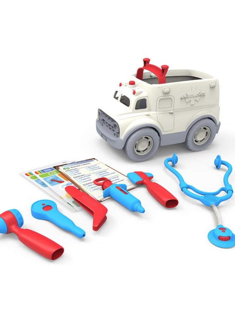 Ambulance et kit de médecin (10 pièces) N/A - Kiabi