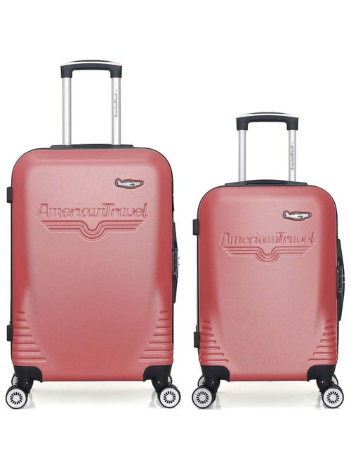 AMERICAN TRAVEL - Lot de 2 - Valise weekend et valise cabine DC - Kiabi