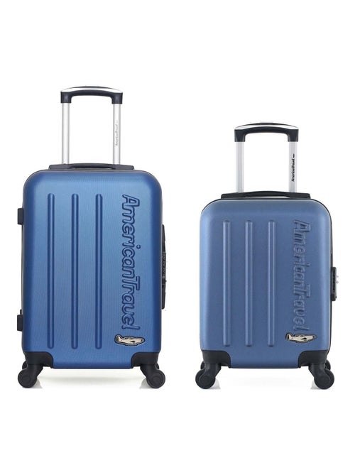 AMERICAN TRAVEL - LOT DE 2 - Valises cabine et cabine XXS BRONX - Kiabi