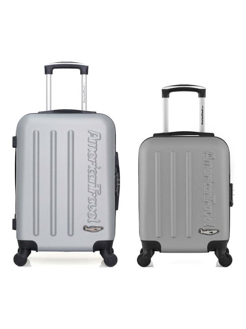 AMERICAN TRAVEL - LOT DE 2 - Valises cabine et cabine XXS BRONX - Kiabi