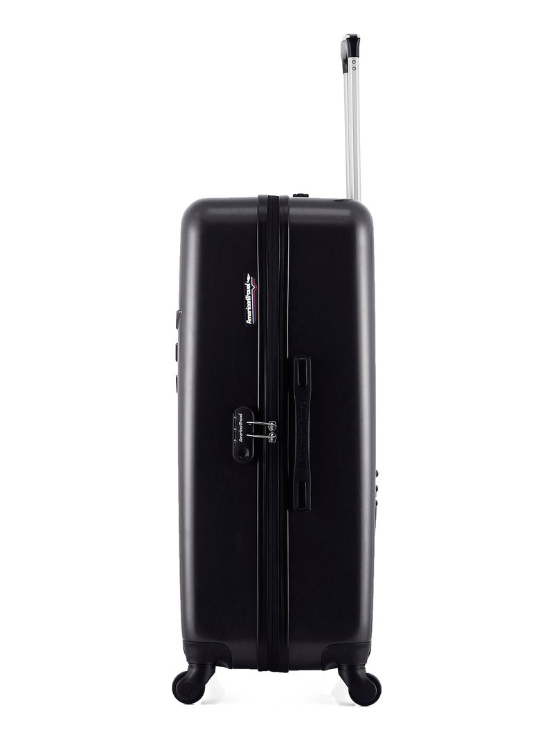 AMERICAN TRAVEL - LOT DE 2 - Valises grand format et cabine DETROIT Noir - Kiabi