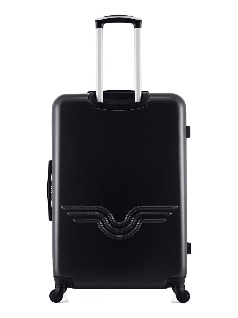 AMERICAN TRAVEL - LOT DE 2 - Valises grand format et cabine DETROIT Noir - Kiabi